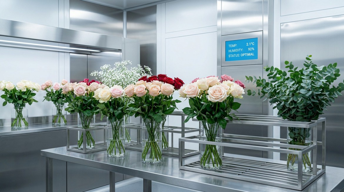 Beautifully arranged fresh flowers symbolizing Nana Creations' Freshness Guarantee.