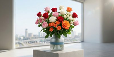 A stunning bouquet of premium red roses from Nana Creations' Premium Roses Collection.